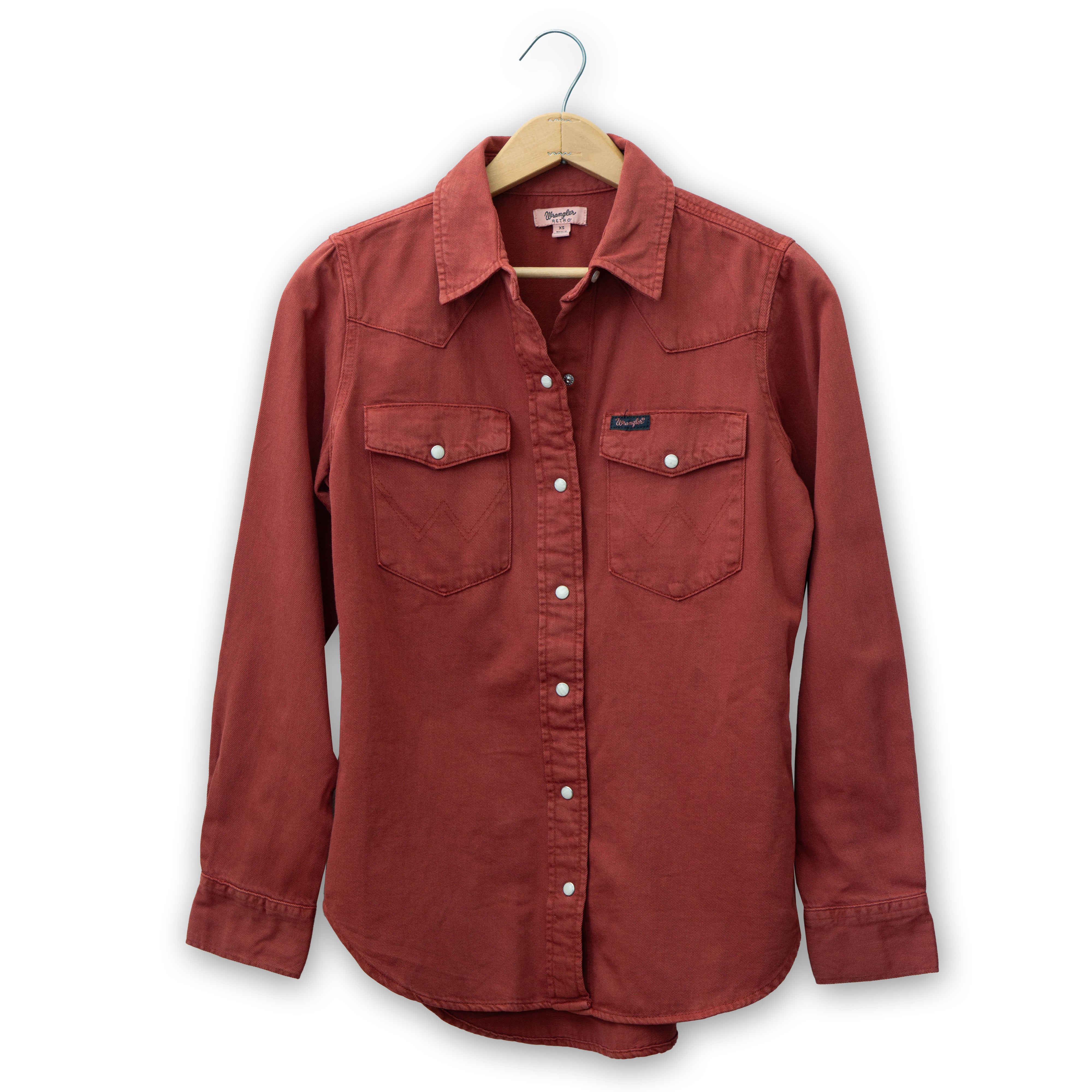 Women's Slim Denim Snap Shirt by Wrangler #112371716