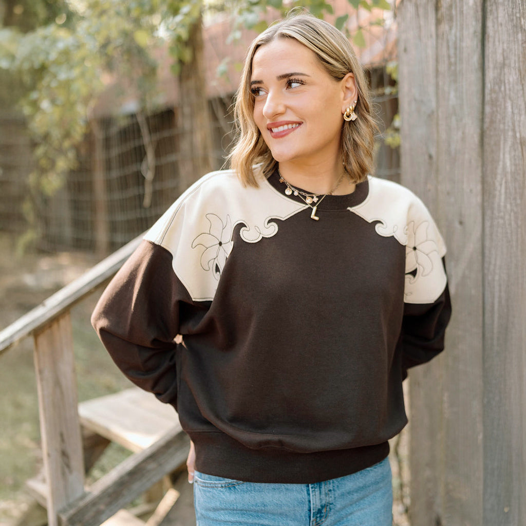 Wrangler x Lainey Wilson French Terry Sweatshirt #112373701