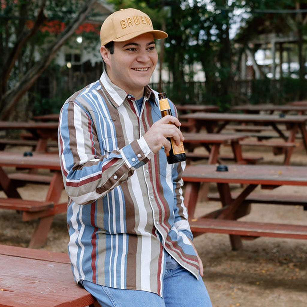 Vintage-Inspired Brushpopper Snap Shirt by Wrangler #112375204