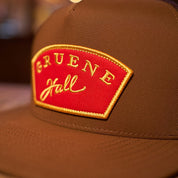 Hooey x Gruene Hall Logo Gold Trim Patch Cap #2381