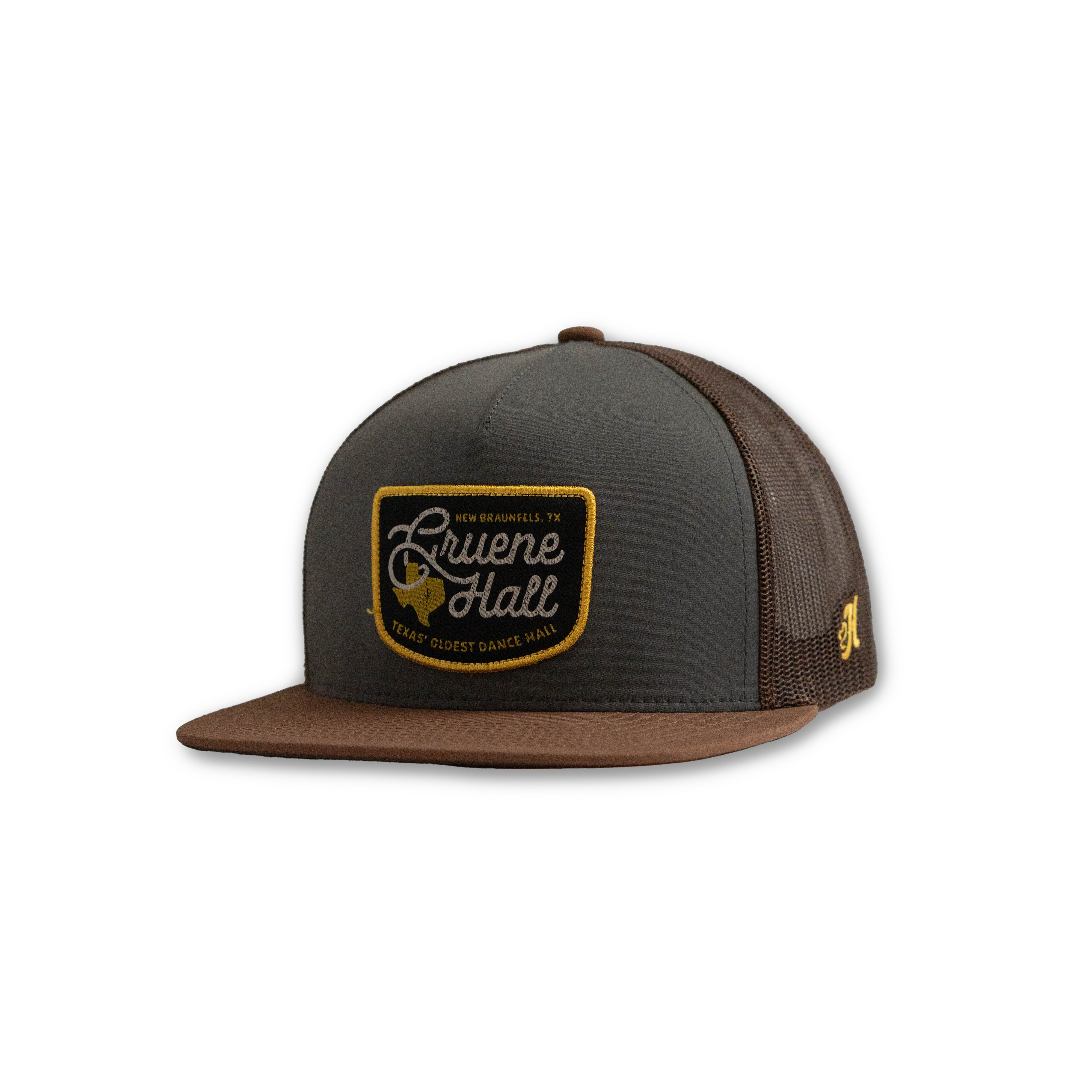 Hooey x Gruene Hall Gold Trim Patch Cap #2383T-GYBR