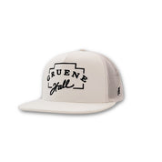 Hooey x Gruene Hall Logo Silhouette Embroidered Cap #GH2416T-WH