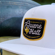 Hooey x Gruene Hall Gold Trim Patch Cap #GH2417T-WH