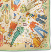 Paper Dolls Art Scarf #5-11