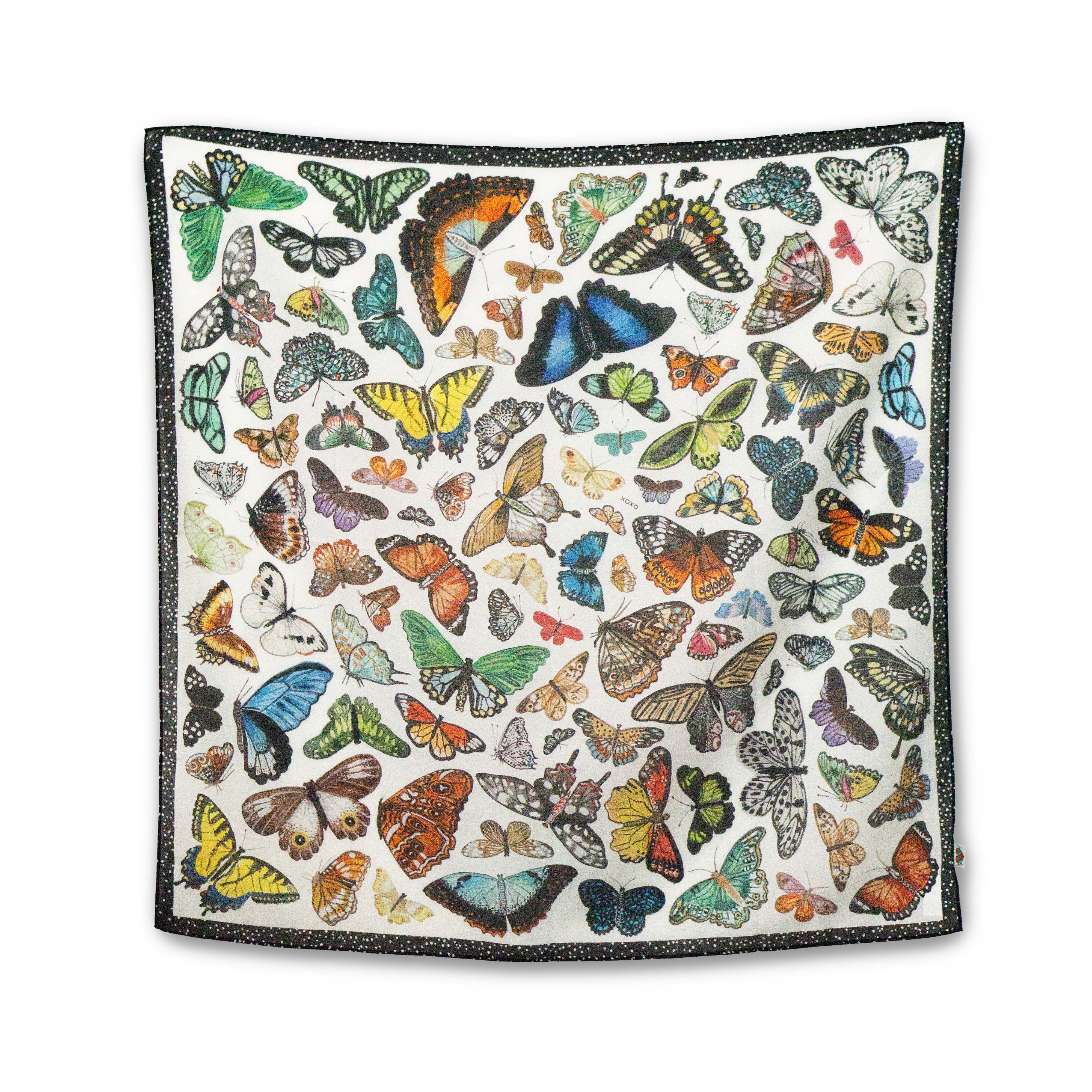 Butterflies Art Scarf #5-22