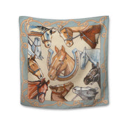 Pretty Little Horses Art Scarf #5-8