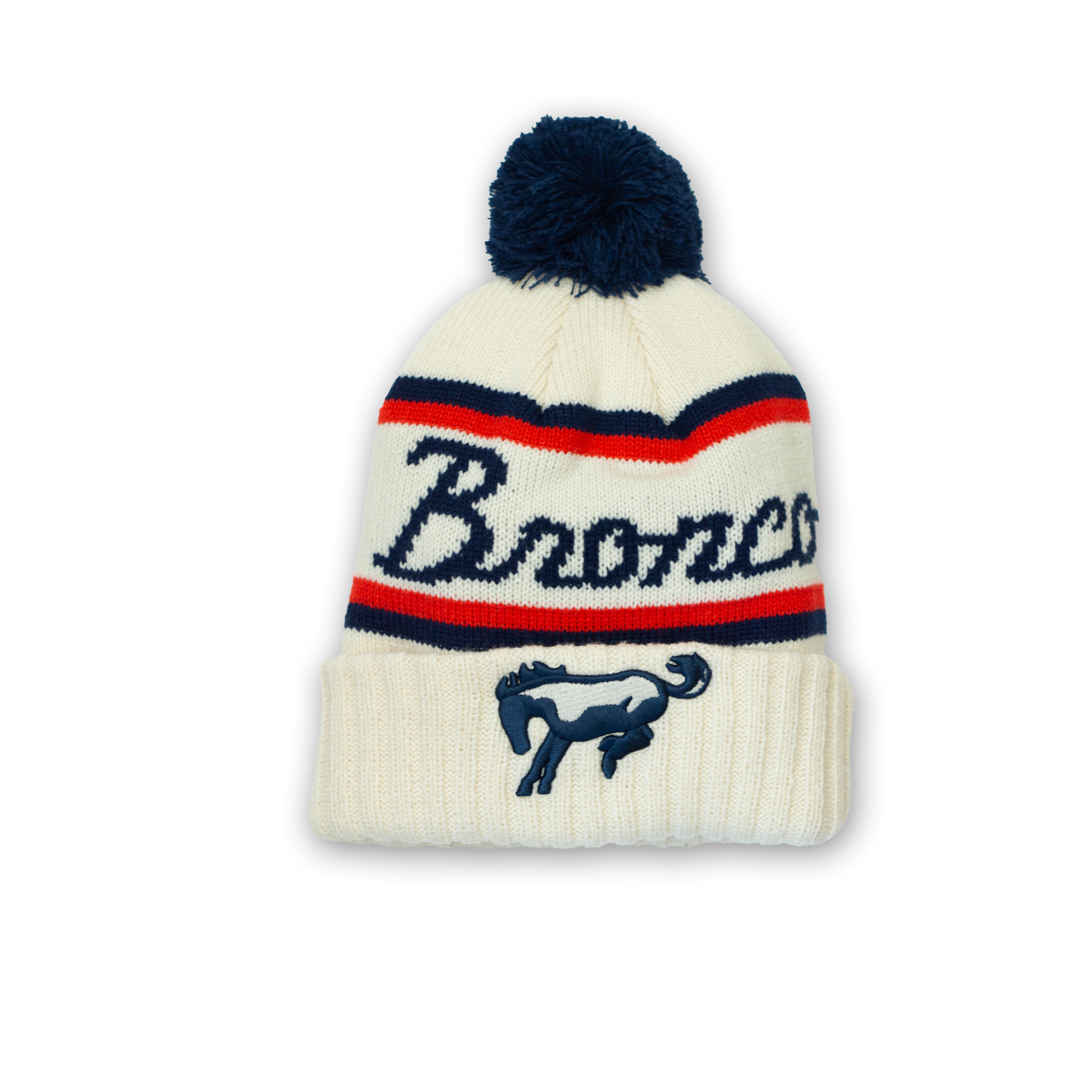 Bronco Pom Pom Beanie