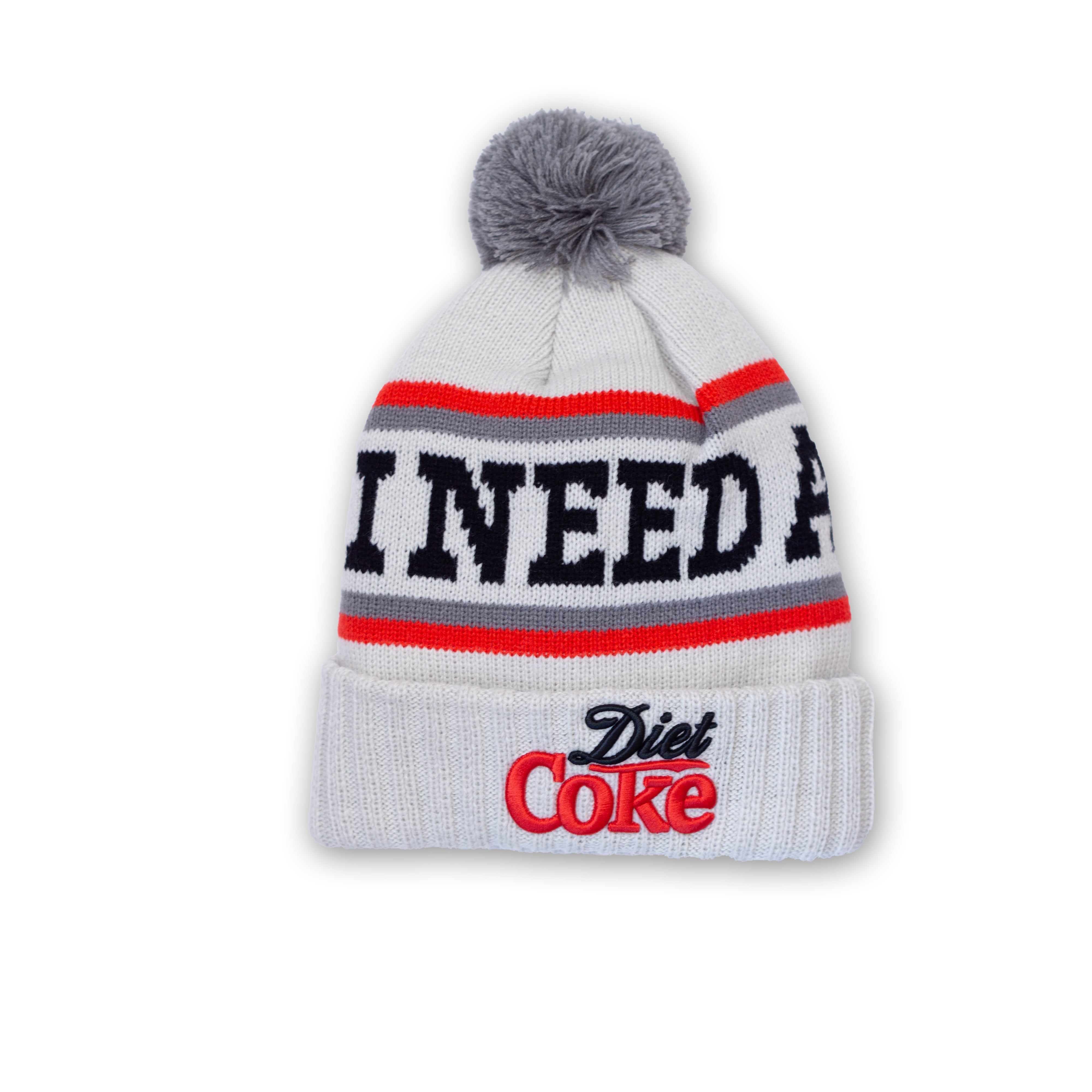Diet Coke Pom Pom Beanie