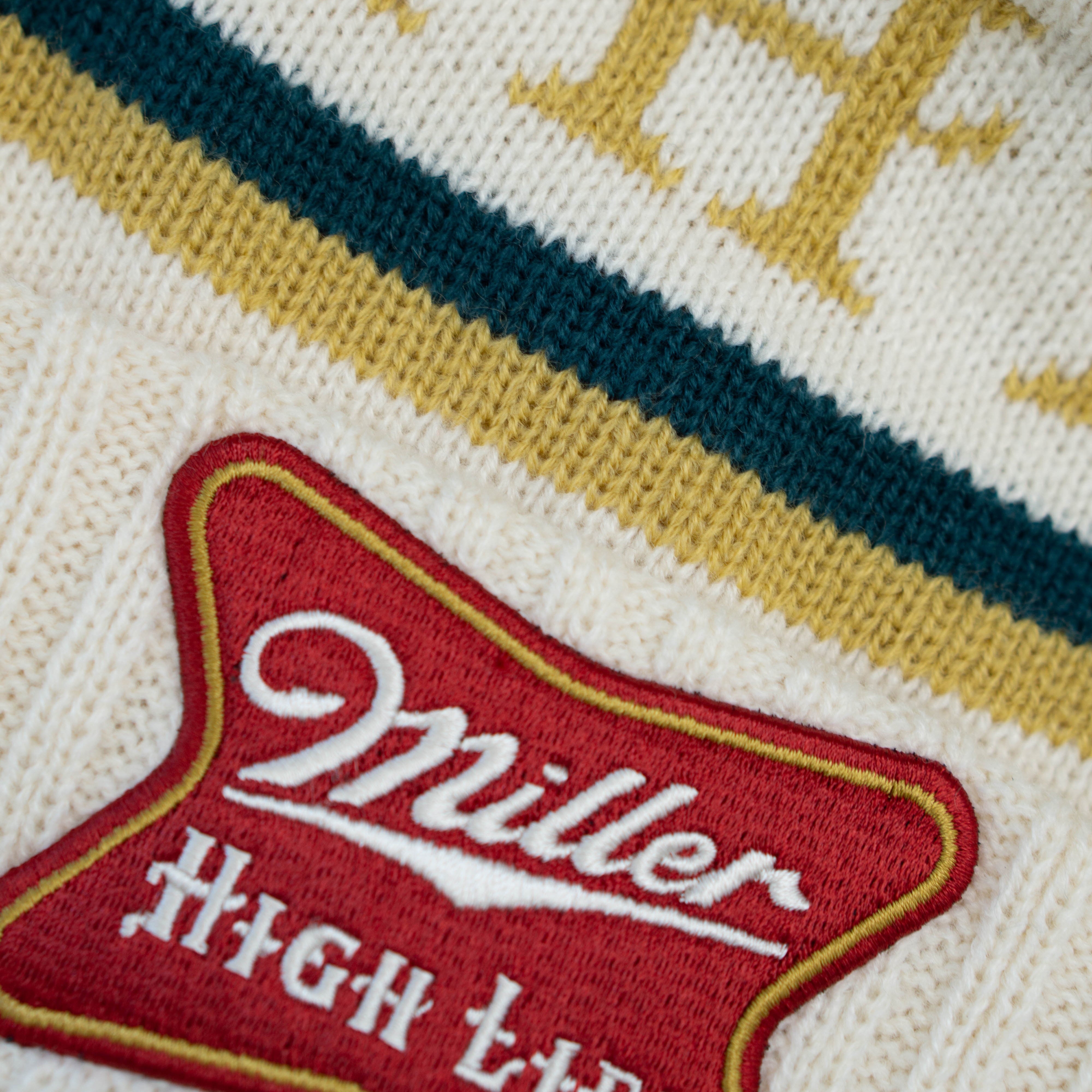 Miller High Life Pom Pom Beanie