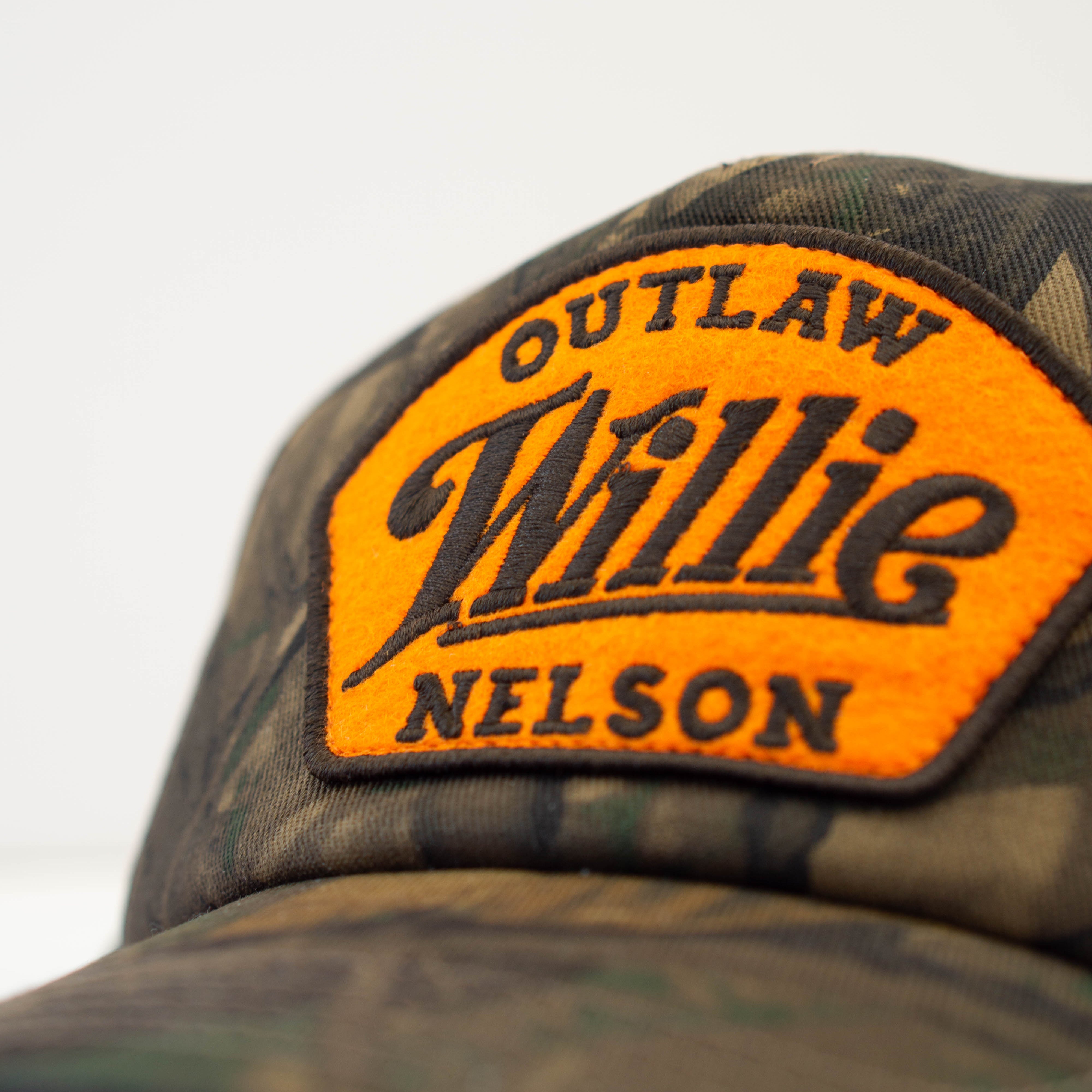 Outlaw Willie Roscoe Patch Cap #25006A