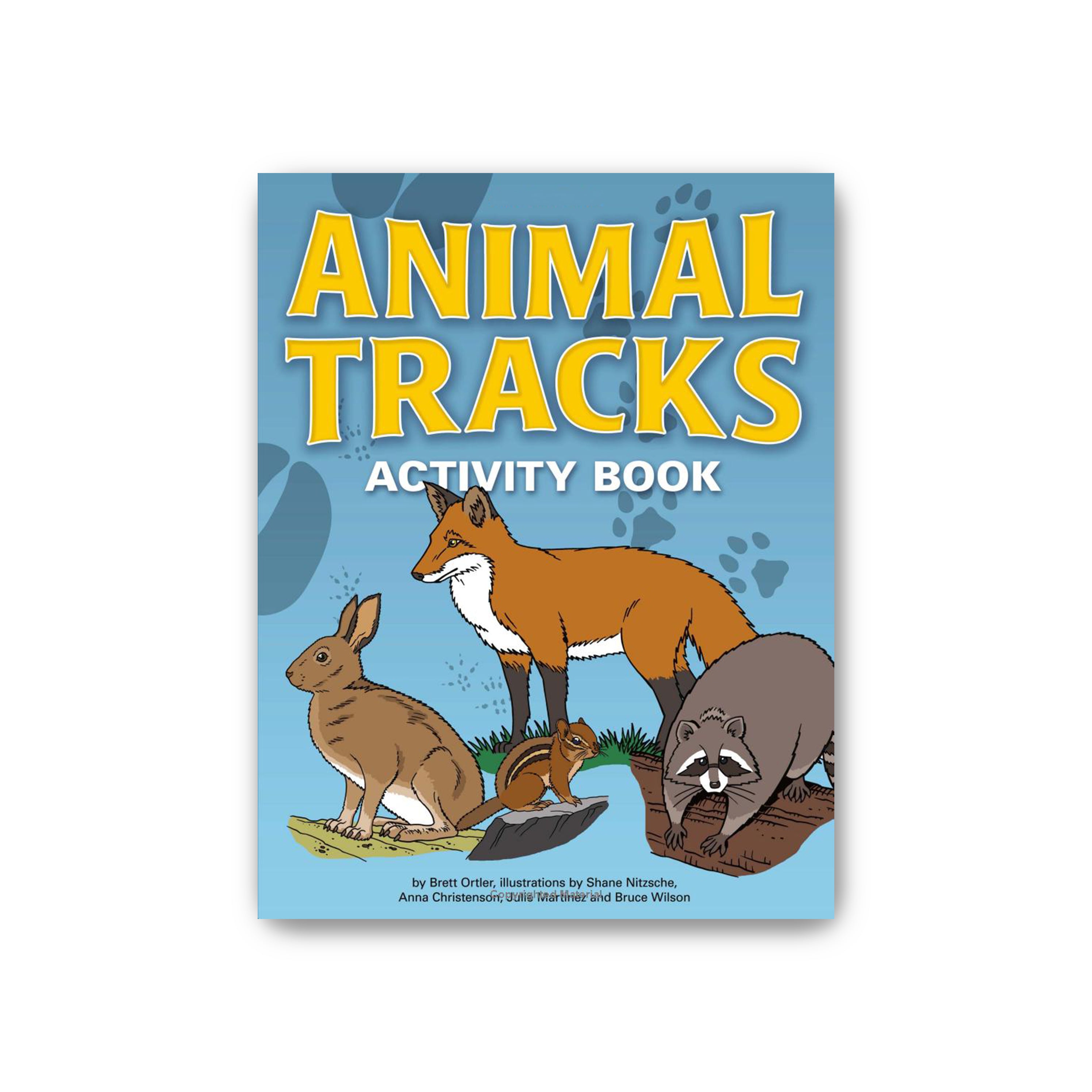 Animal Tracks Activity Book (Color and Learn)