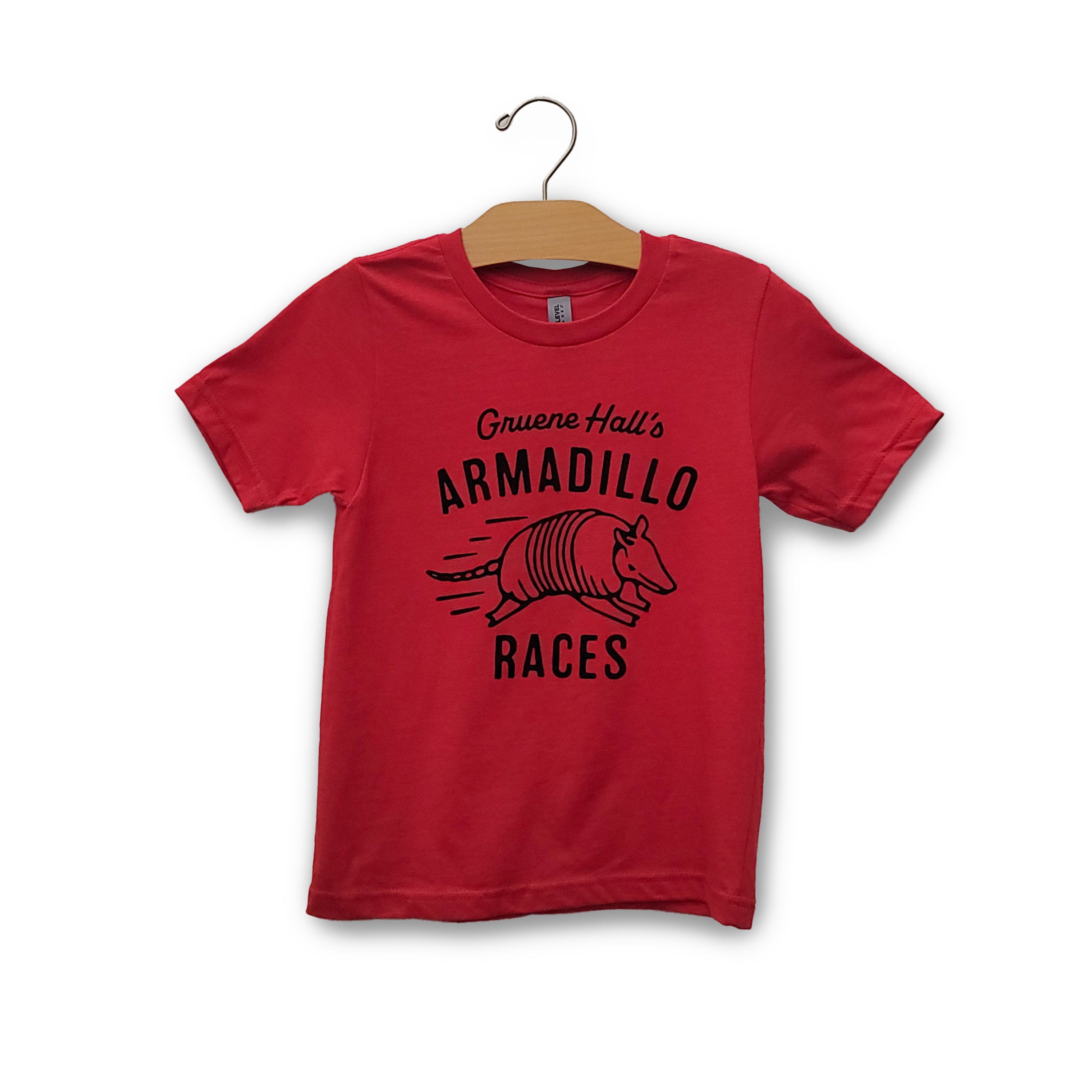 Youth Gruene Hall Armadillo Races Tee