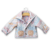 Baby Adeline Patchwork Quilted Snap Jacket #QSJK112