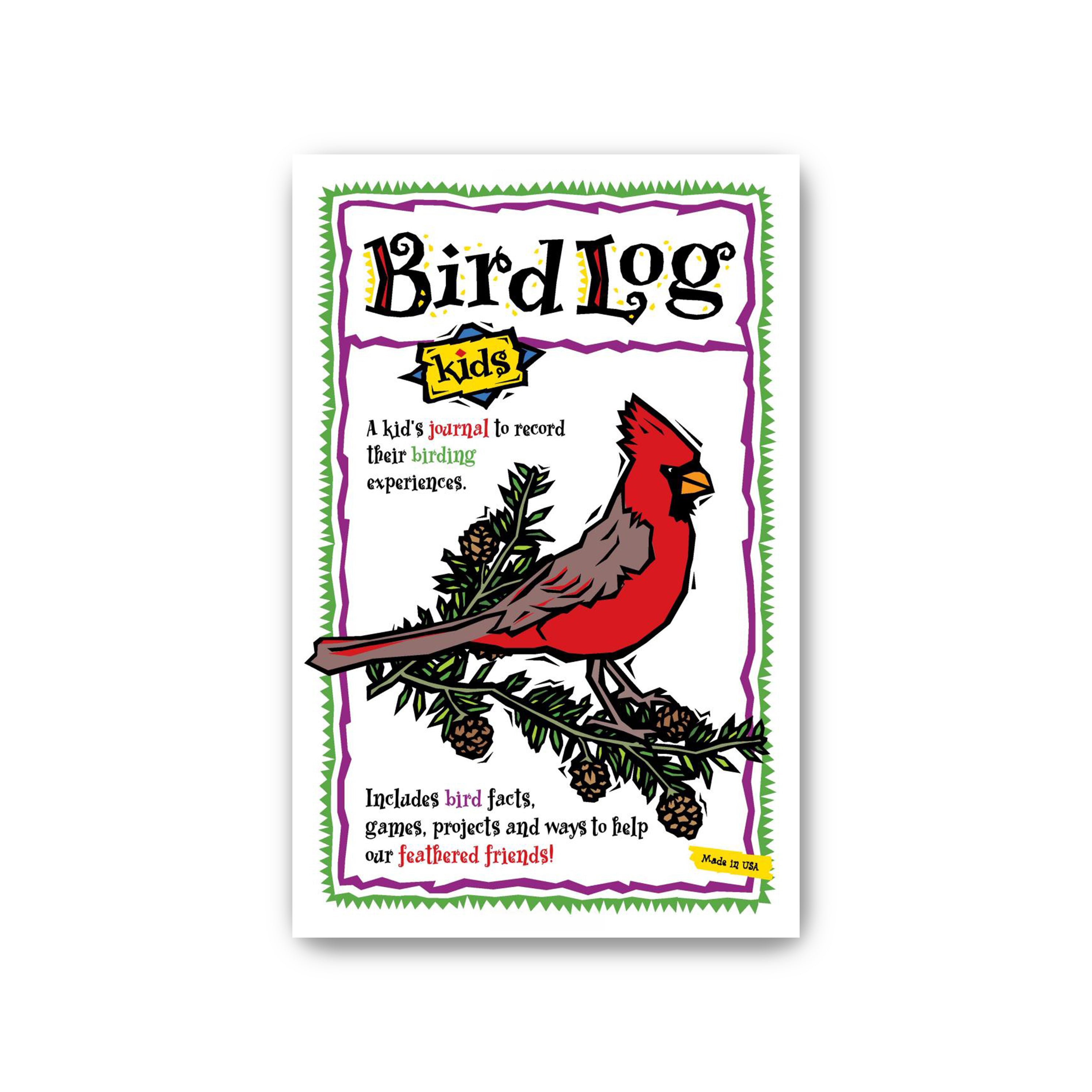 Bird Log Kids (Nature Journal)