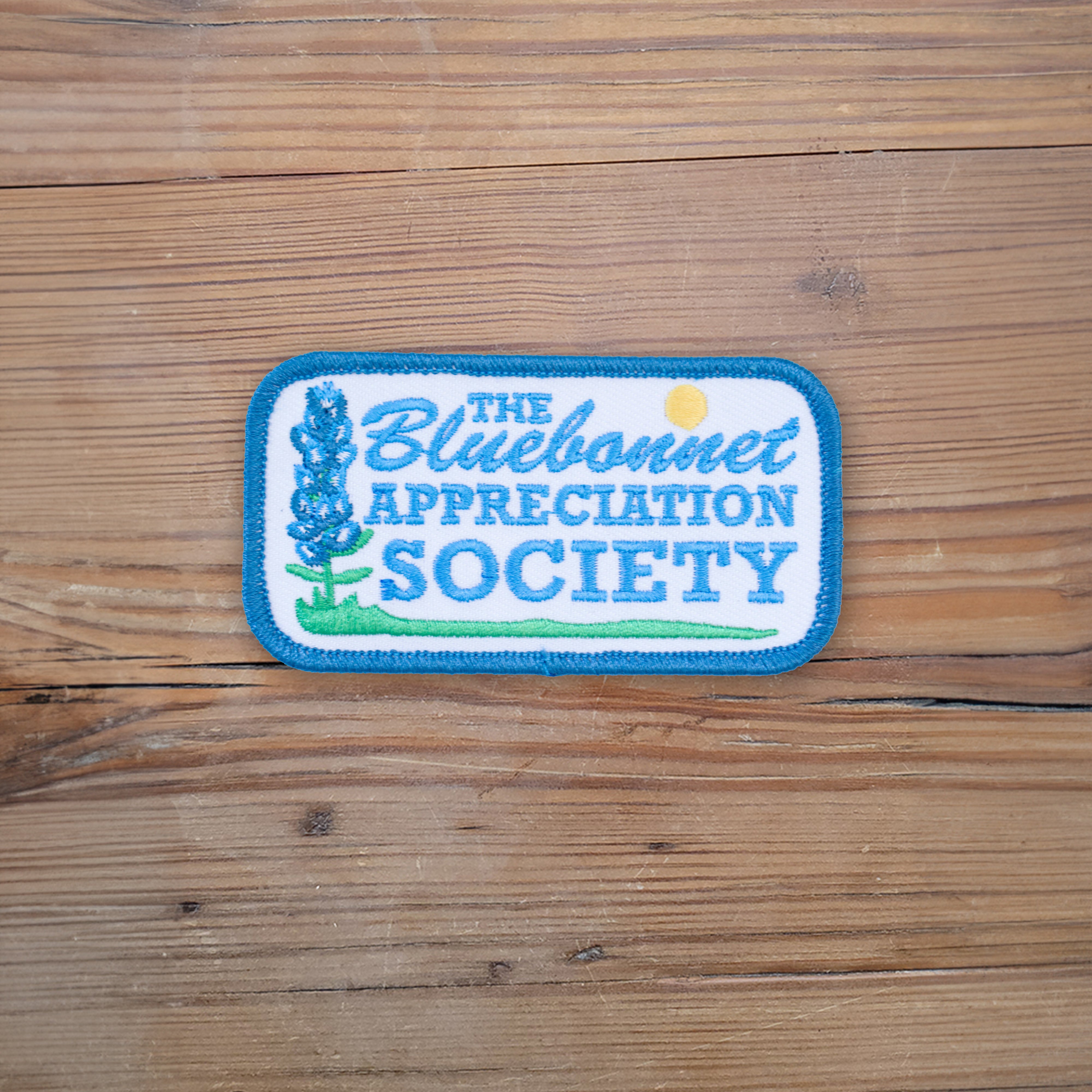 Bluebonnet Appreciation Society Patch