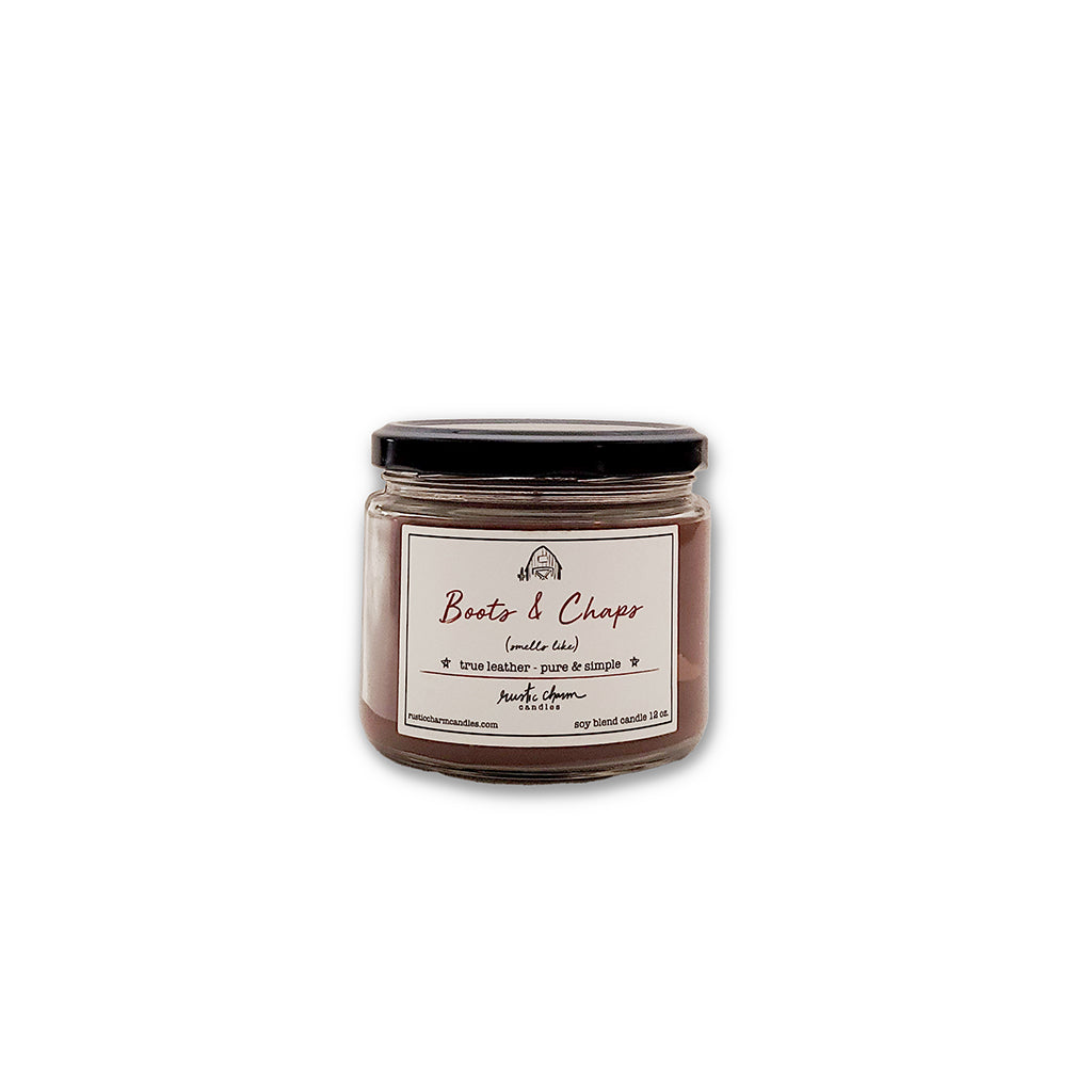 Boots & Chaps Candle by Rustic Charm