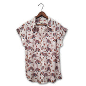 'Dillo Print Shirt by Cotton & Rye #CRW617W