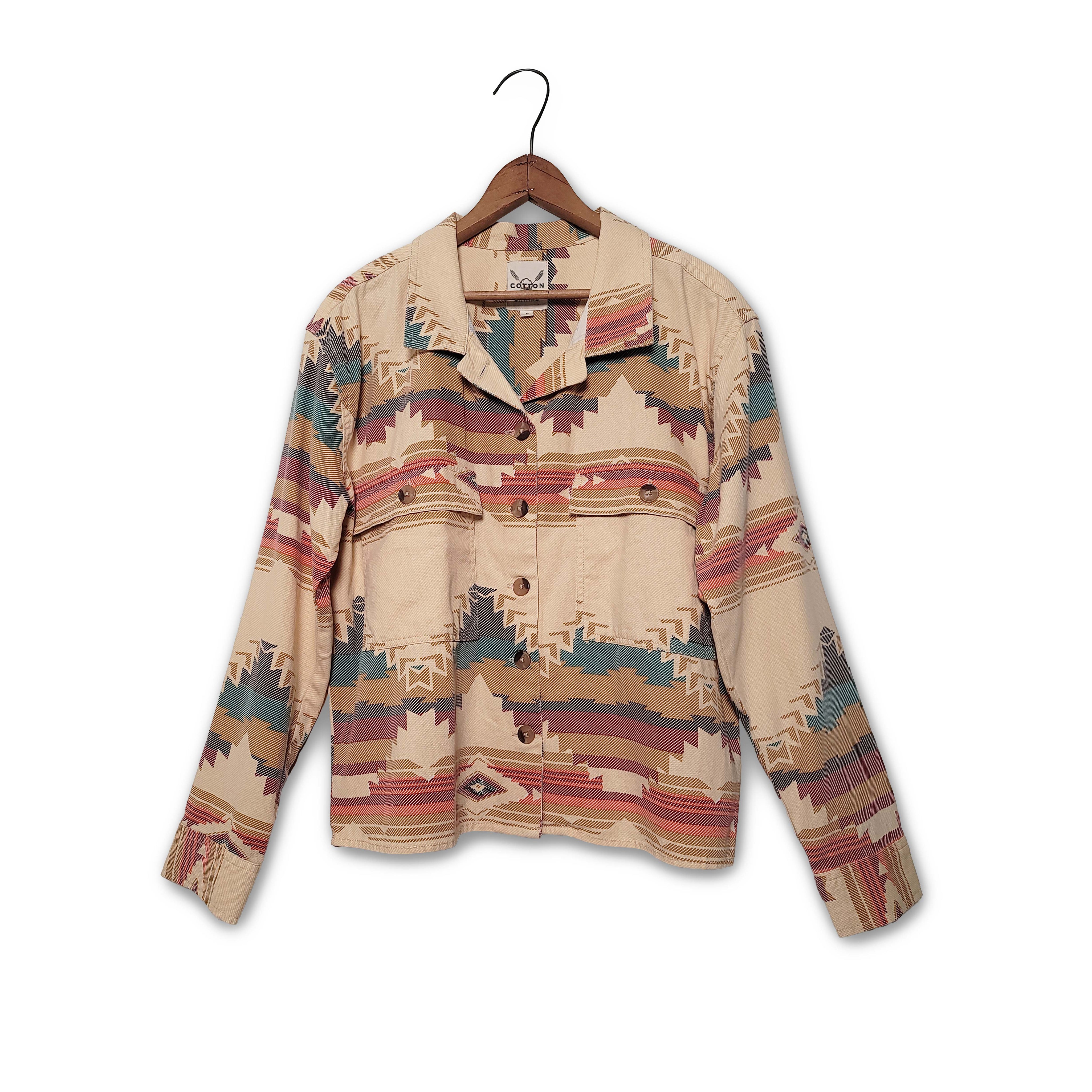 Aztec Inspired Jacket by Cotton & Rye #CRJ943M