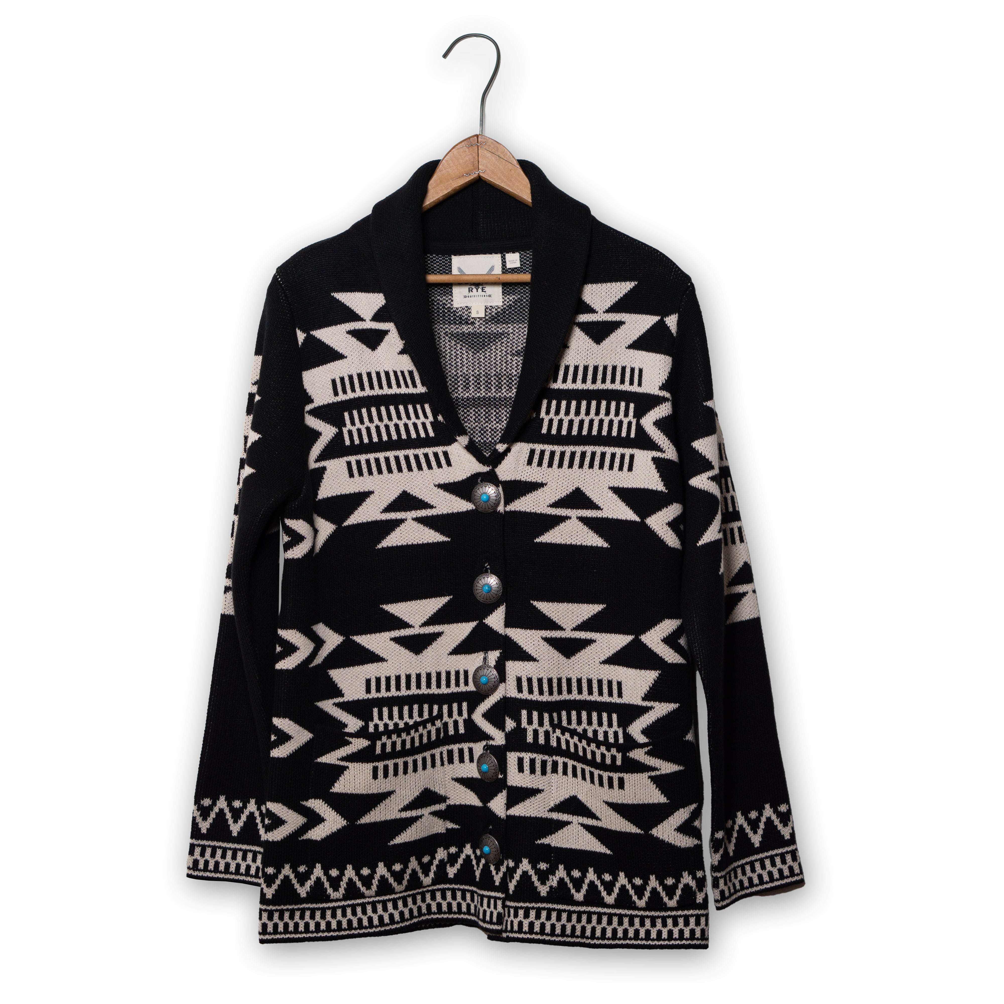 Aztec Inspired Cardigan by Cotton & Rye #CRK843M