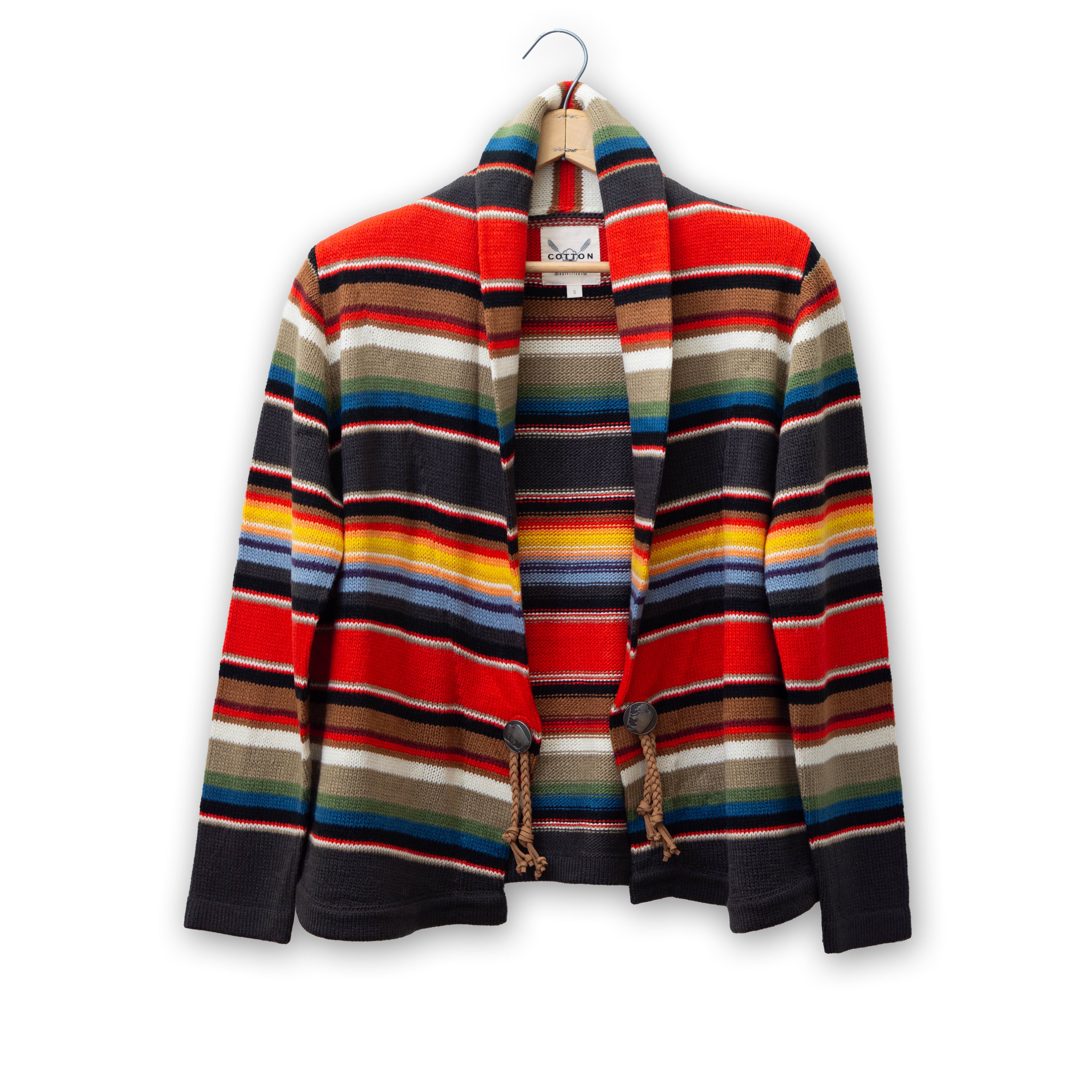 Serape Stripe Cardigan by Cotton & Rye #CRK912 – Cotton Eyed Joe's