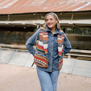 Vintage Knit Vest by Cotton & Rye #CRV901M