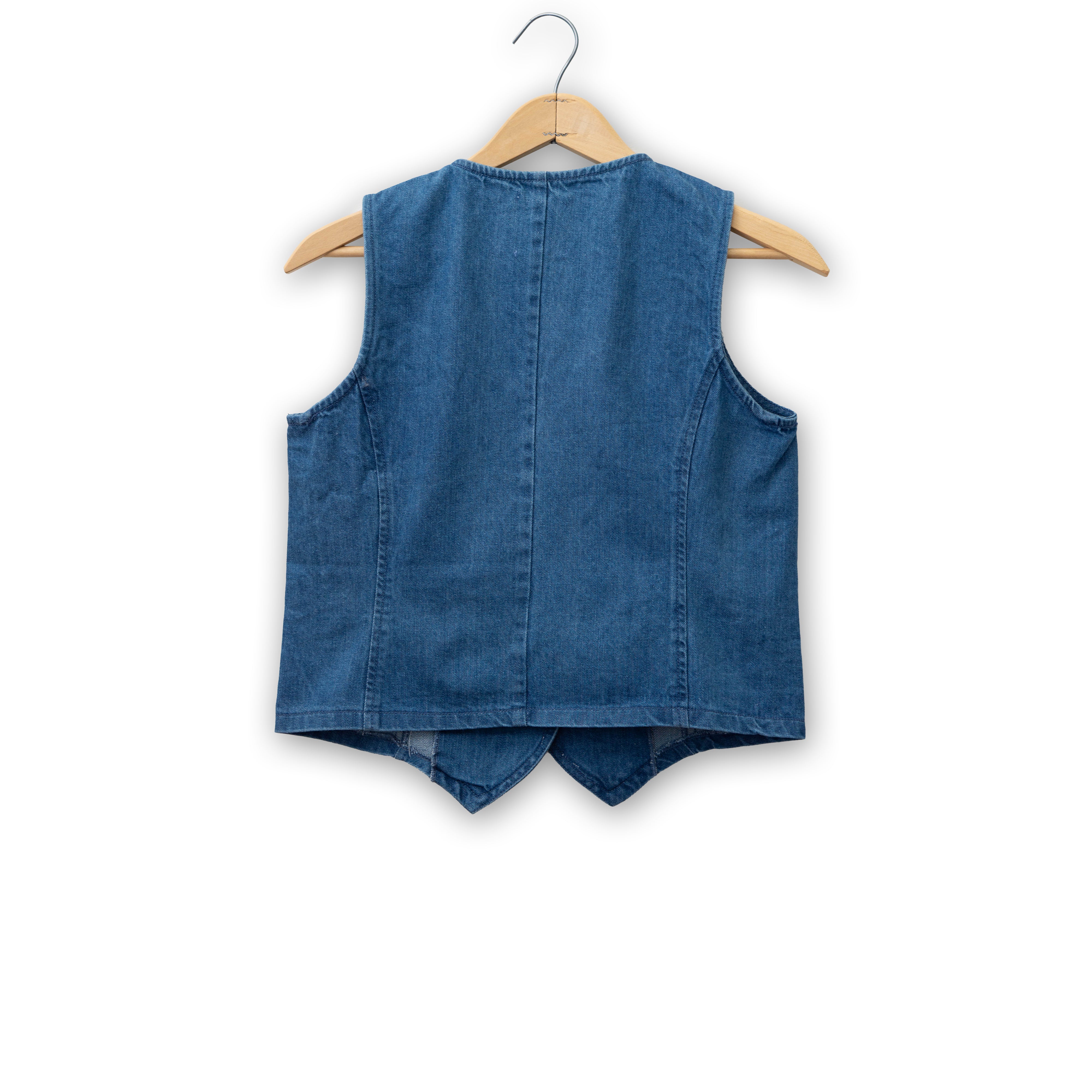 Women's Denim Vest by Cotton & Rye #CRV980V