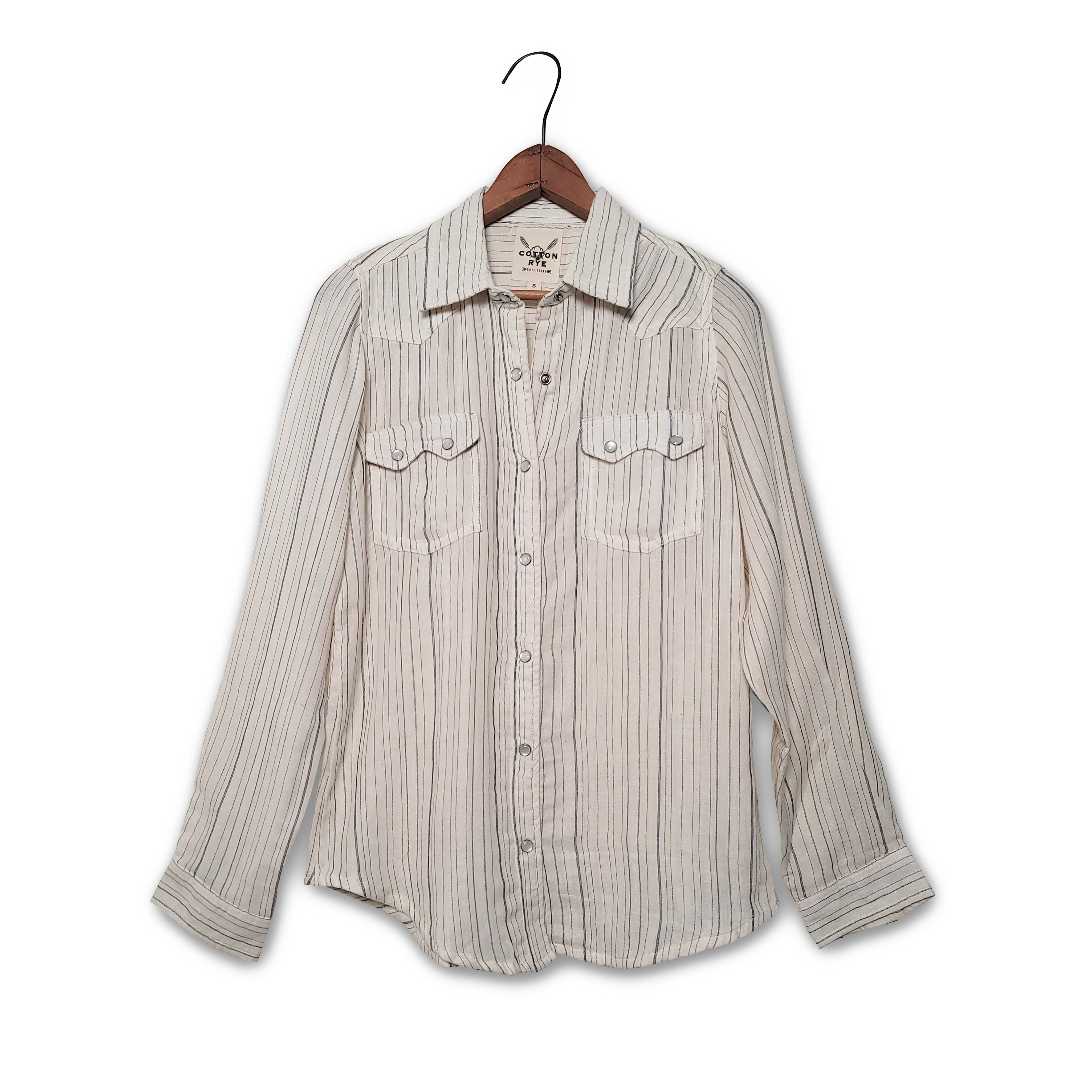 Ryan Bingham Stripe Shirt by Cotton & Rye #CRW262N