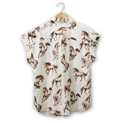 Stunner Stallion Shirt by Cotton & Rye #CRW918N