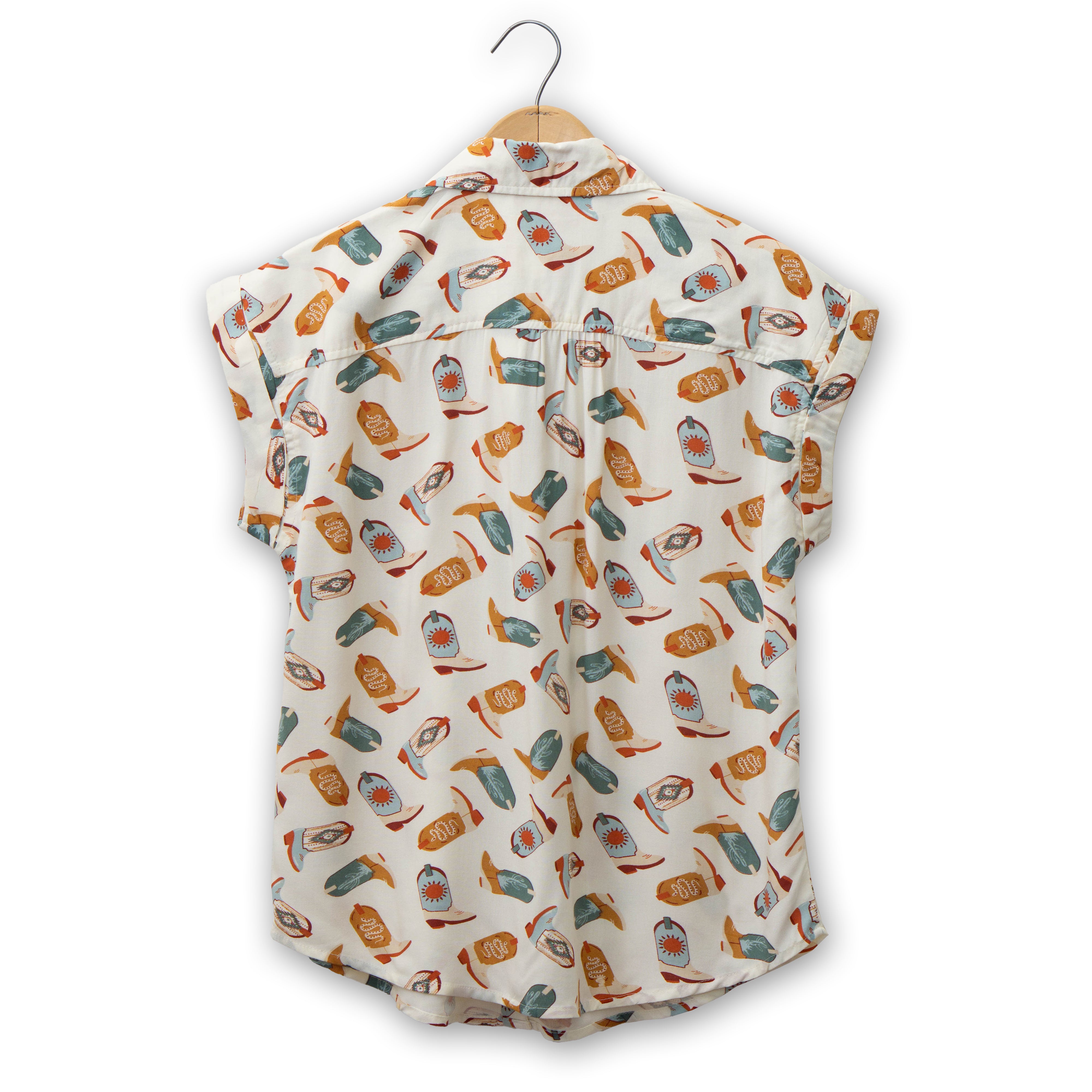 Cutie Booties Shirt by Cotton & Rye #CRW9502
