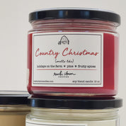 Country Christmas Candle by Rustic Charm