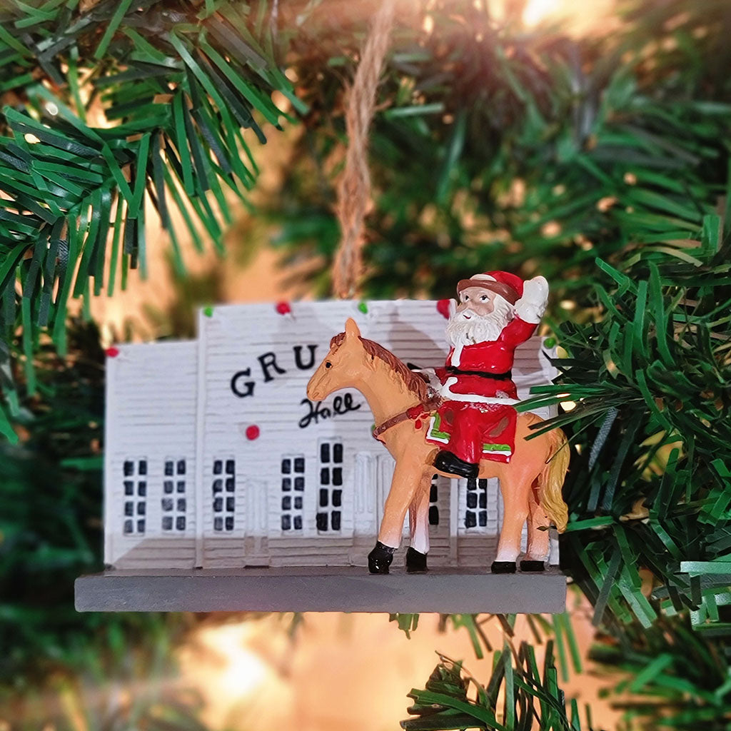 Cowboy Kringle Gruene Hall ornament