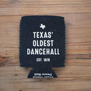 Gruene Hall Texas 1878 Denim Koozie