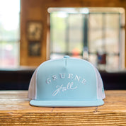 Hooey x Gruene Hall Logo Embroidered Trucker Cap #GH2405T-SKWH