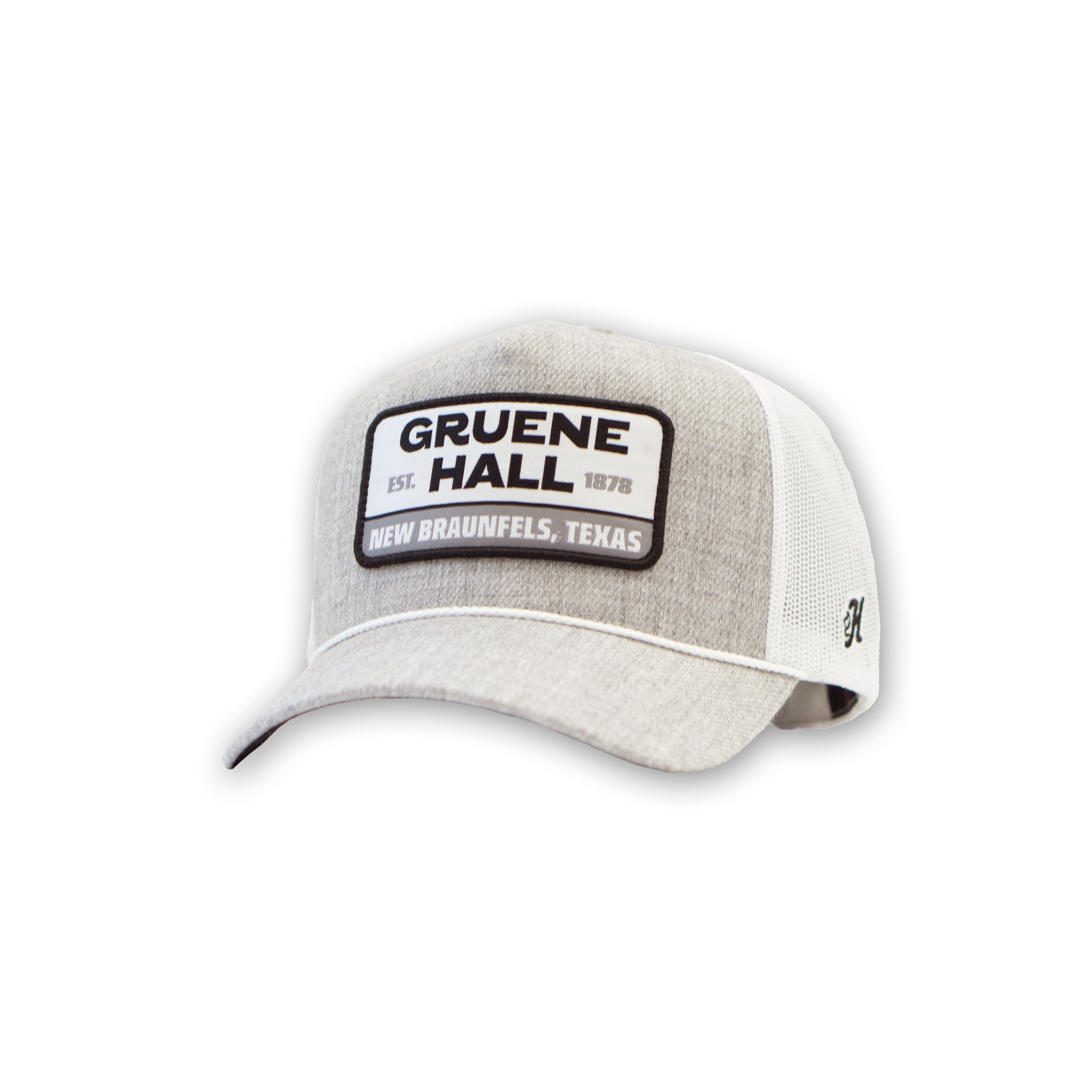 Hooey x Gruene Hall Rectangle Patch Cap #GH2506T-CHWH