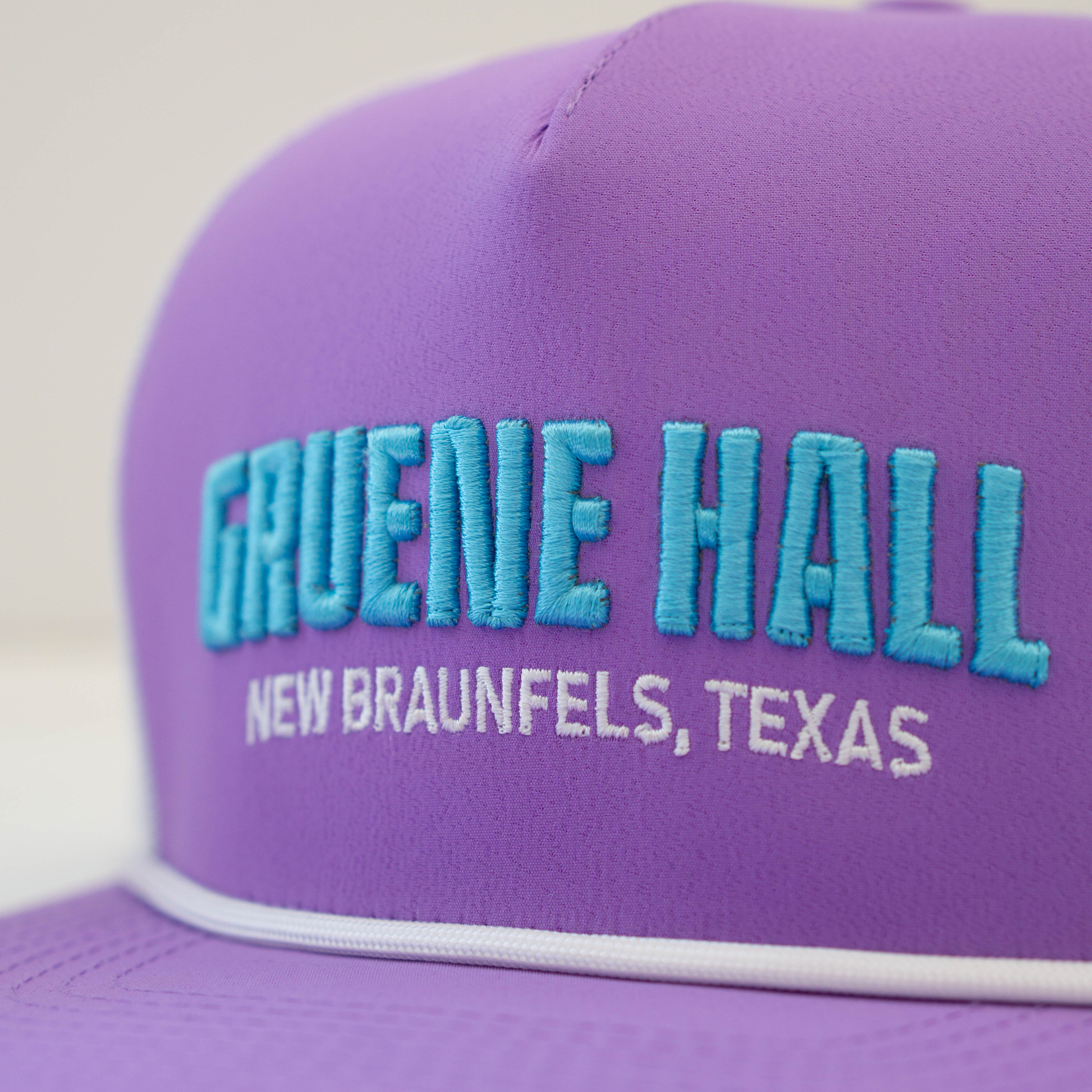 Hooey x Gruene Hall Bold Embroidered Cap #GH2508T-PLWH
