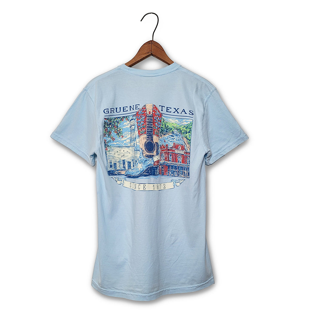 Gruene Hall Boot Scene Comfort Colors tee