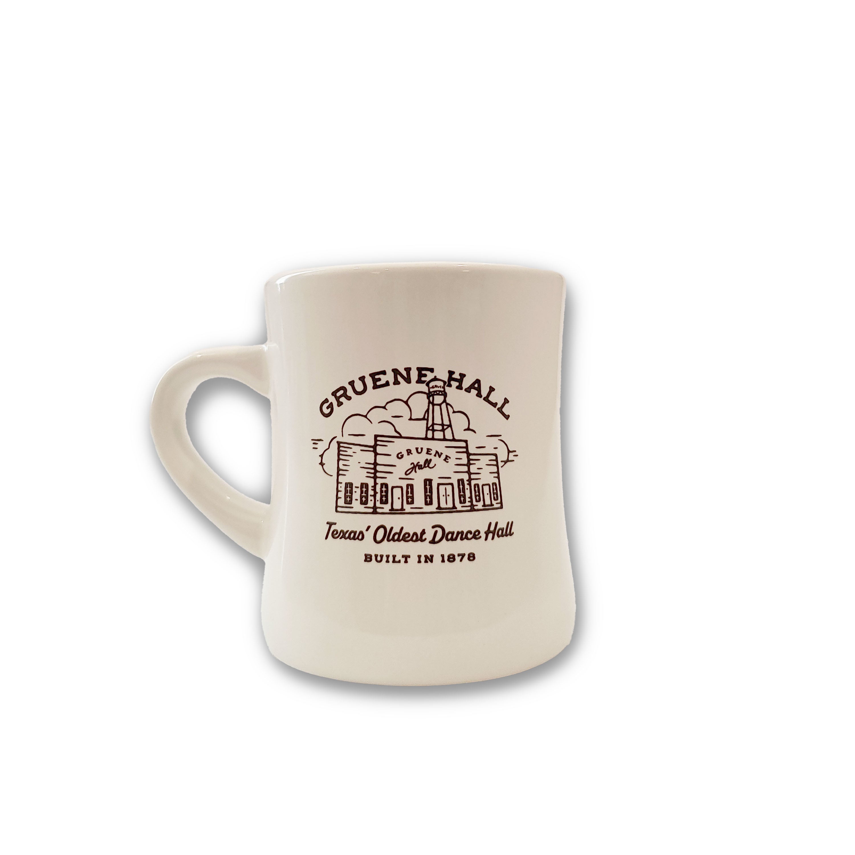 Gruene Hall Clouds Diner Mug