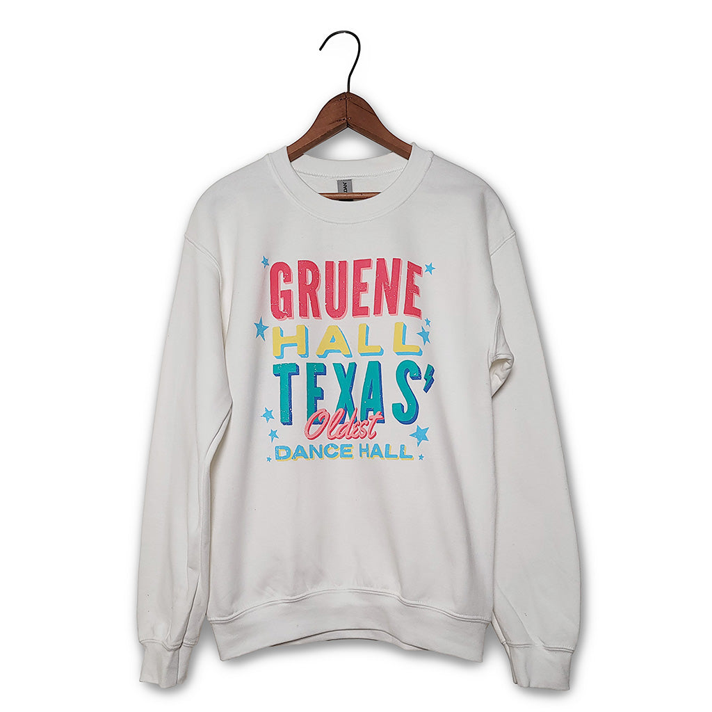 Gruene Hall Colorful Throwback Sweatshirt