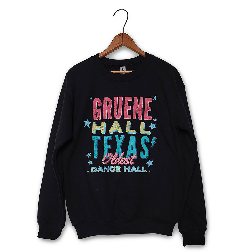 Gruene Hall Colorful Throwback Sweatshirt