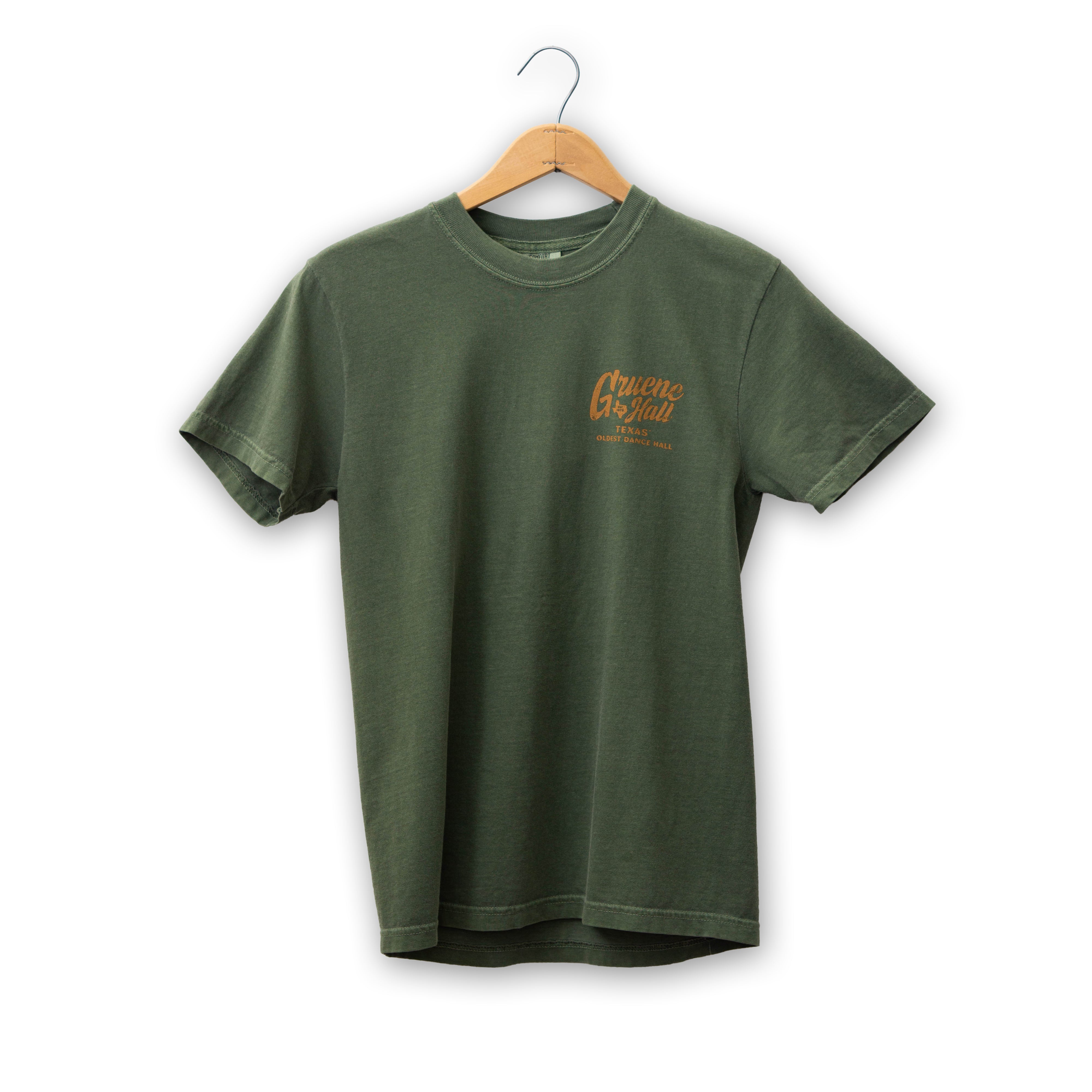 Gruene Hall Cowboy Guitar Comfort Colors Tee