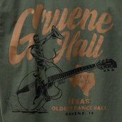 Gruene Hall Cowboy Guitar Comfort Colors Tee