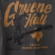 Gruene Hall Cowboy Guitar Comfort Colors Tee