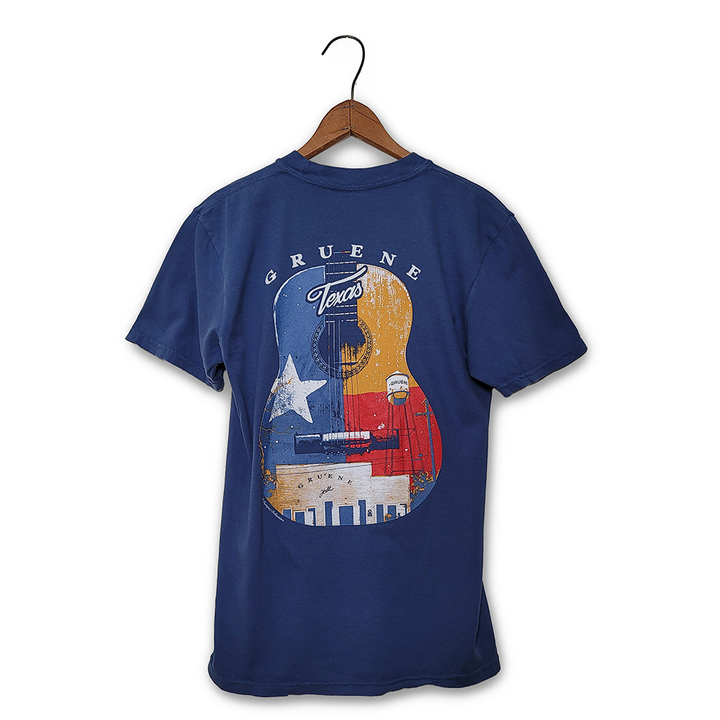 Gruene Hall Guitar Scene tee