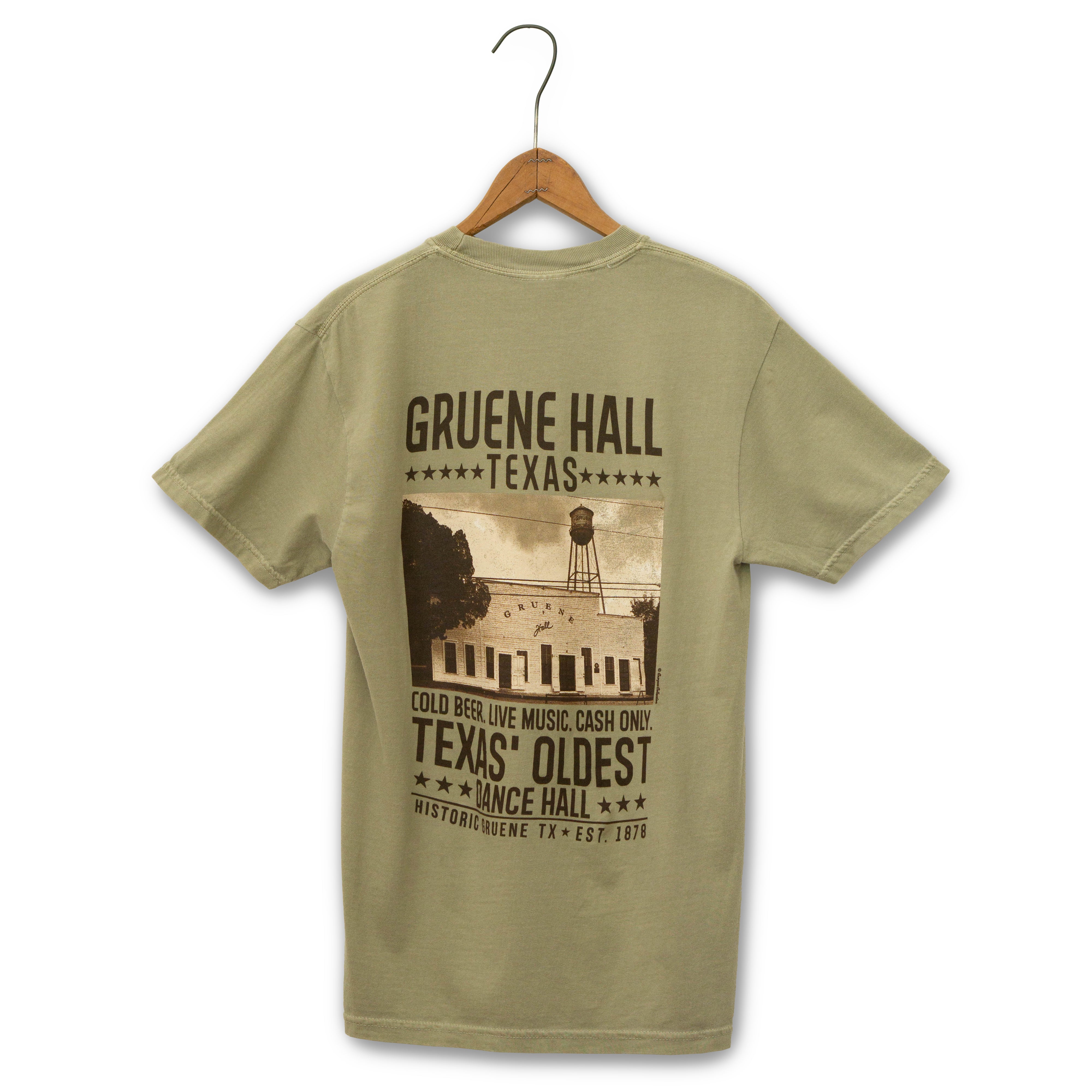 Gruene Hall Handbill Comfort Colors Tee