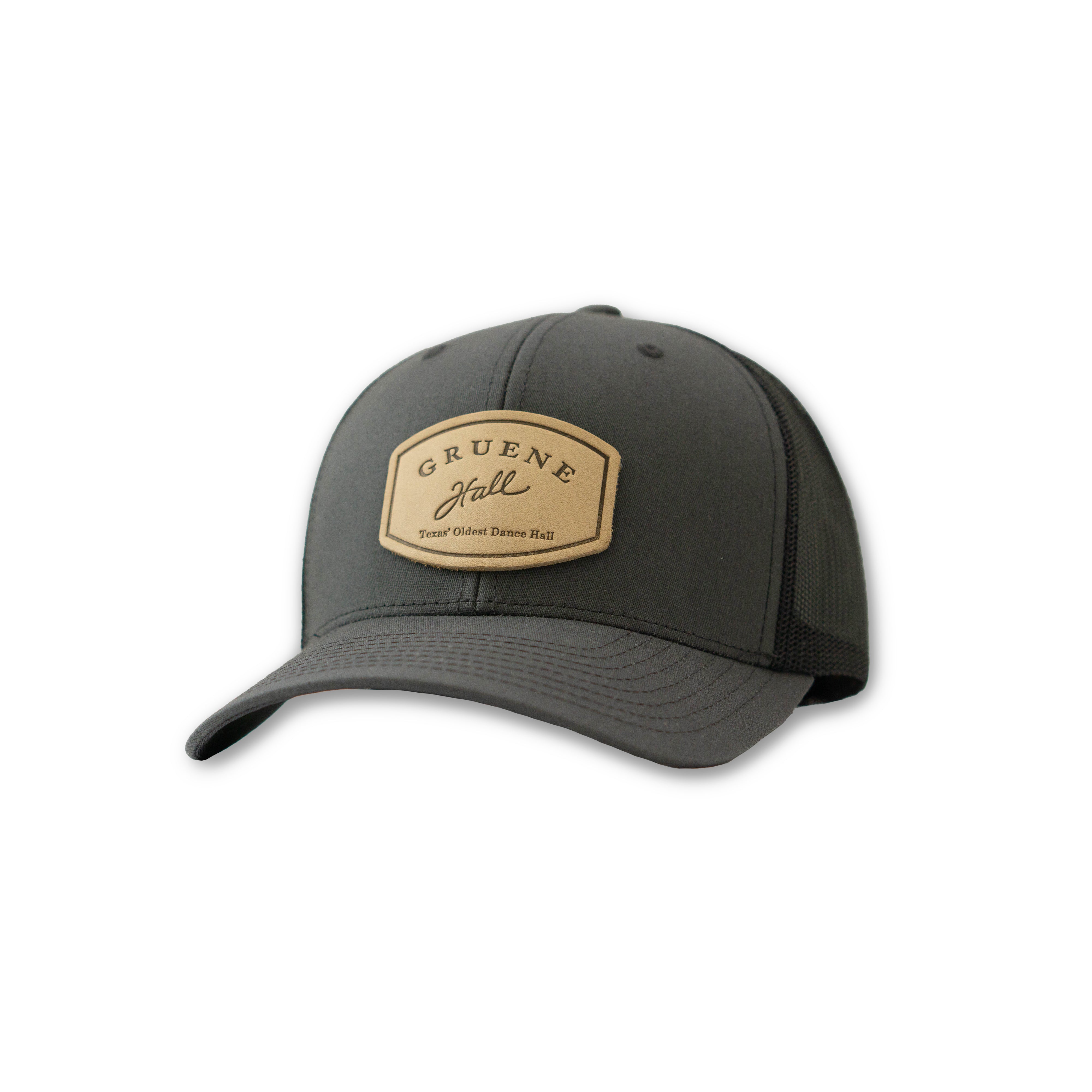 Gruene Hall Range Leather Patch Cap