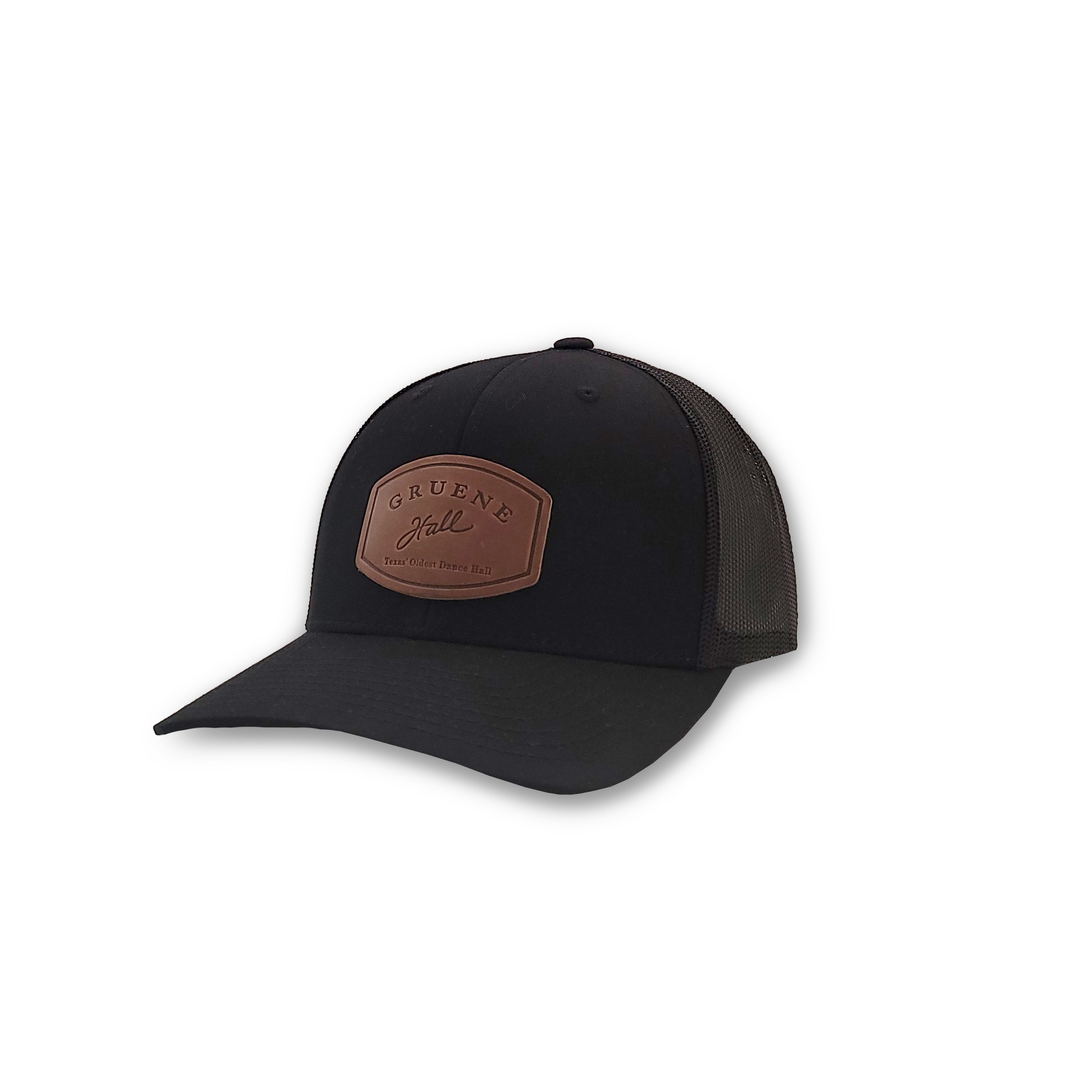 Gruene Hall Leather Patch hat by Range Leather Co.