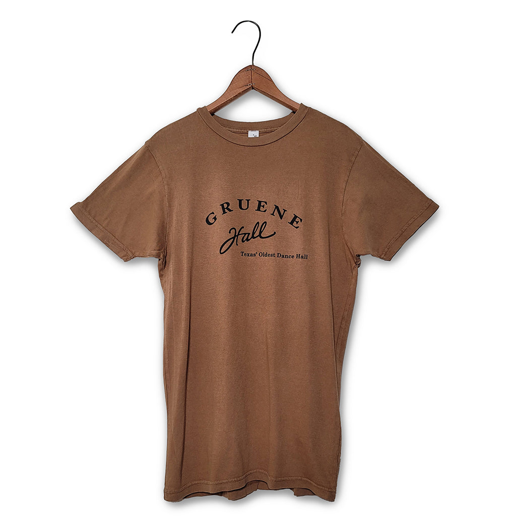 Gruene Hall logo mineral wash tee