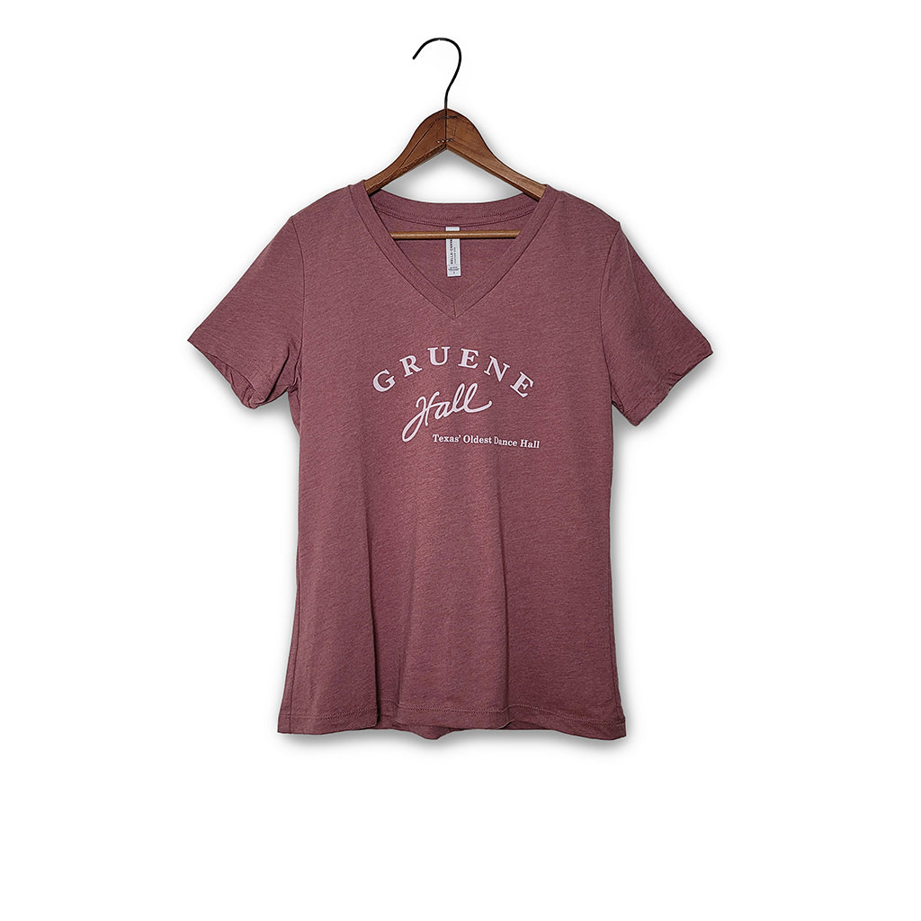 Gruene Hall Logo V-Neck Tee