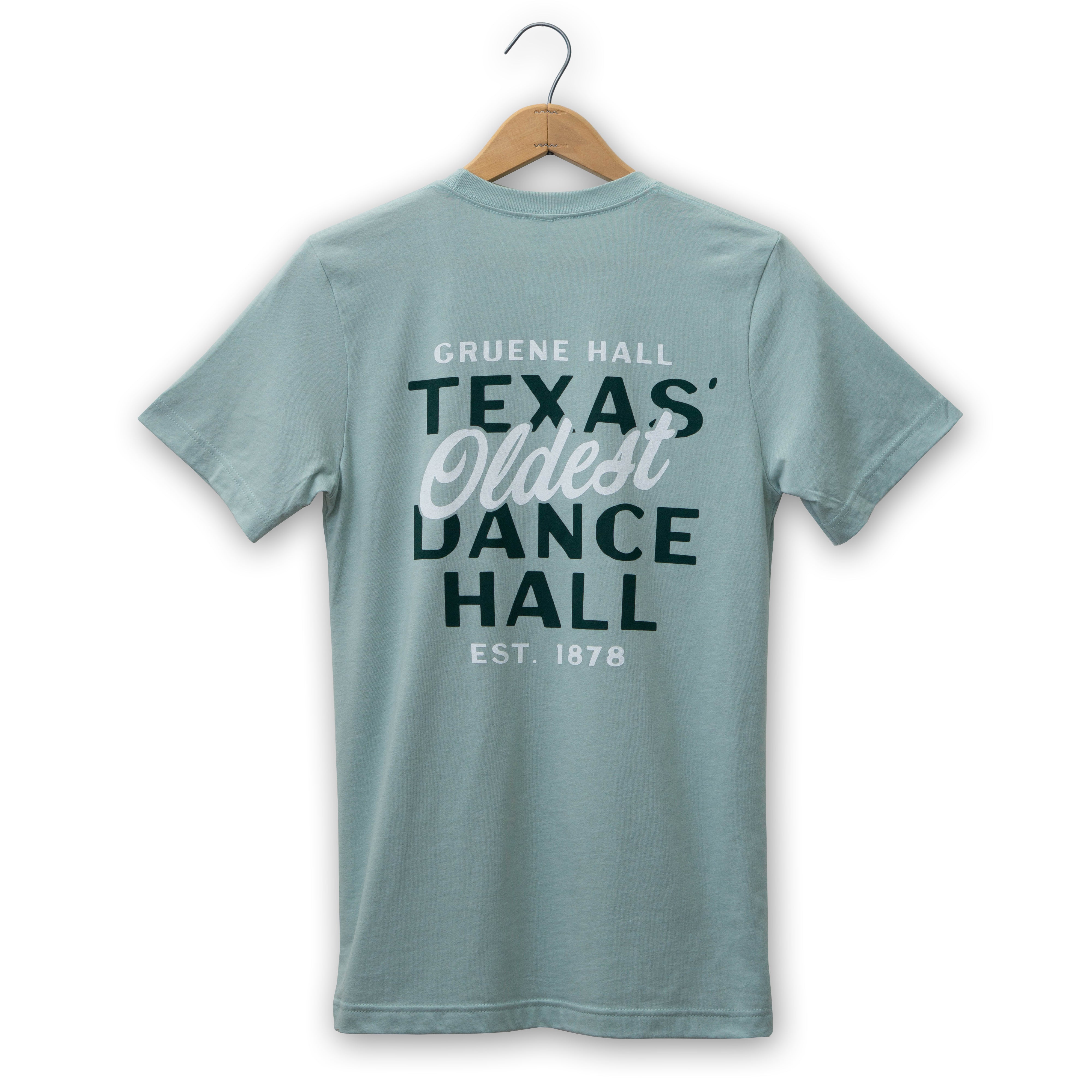 Gruene Hall Texas' Oldest Dance Hall Canvas Print Tee