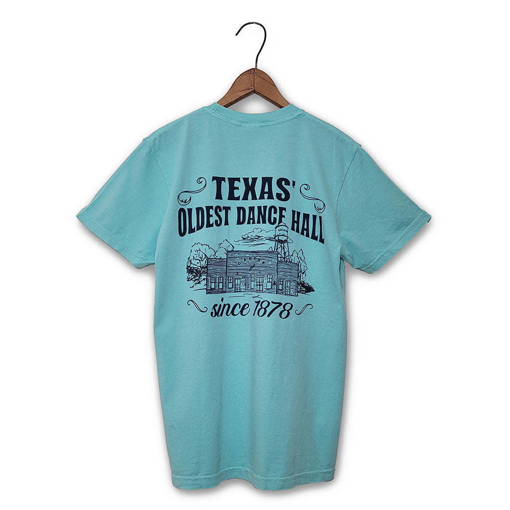 Texas' Oldest Dance Hall Comfort Colors Pocket Tee